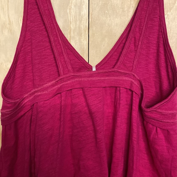 Free people sleeves crop top, size XL color pink - Picture 6 of 6